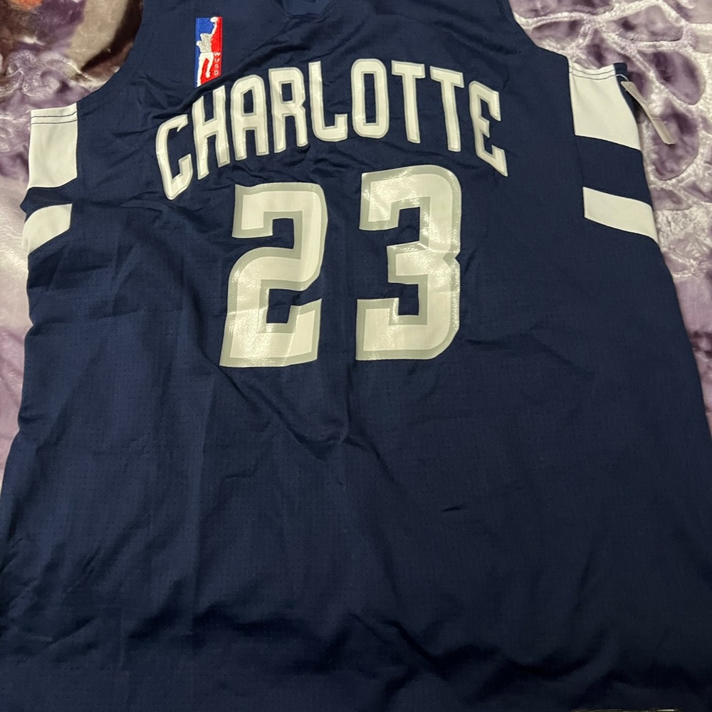 Russell Athletic Charlotte Navy Jersey